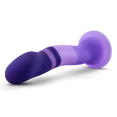 Avant D2 Purple Rain: Handcrafted Silicone Toy with Suction Cup Base for Hands-Free Pleasure and Strap-On Compatibility.