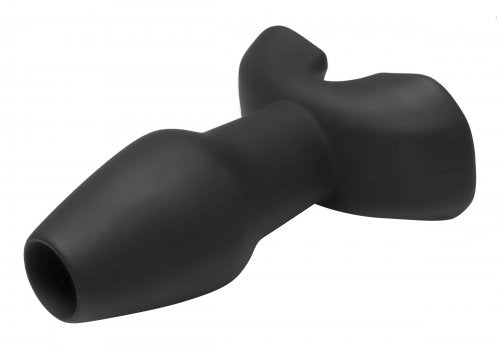 Experience Sensational Pleasure with Hollow Silicone Anal Plug