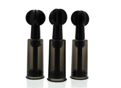 Triple Suction Cylinders for Enhanced Sensitivity and Pleasure Without Pumps or Accessories.