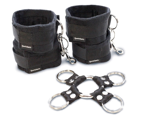 Spice Up Your Love Life with Our Bondage & Fetish Kit - Perfect for Exploring New Ways to Restrain Your Partner and Add Variety to Your Lovemaking!