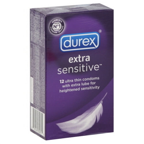 Ultra-Thin Durex Condoms with Extra Lube for Intense Pleasure and Protection