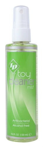 Freshen Up Your Toys with ID Toy Cleaner Spray - Kills 99.9% of Bacteria, Safe for Sensitive Skin, Green Apple Scent, 4.4 Oz