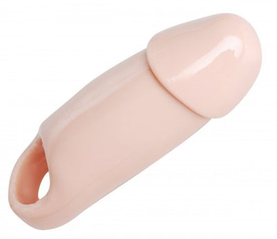 Maximize Your Pleasure with the Studded Penis Enhancer - Waterproof and Phthalate-Free
