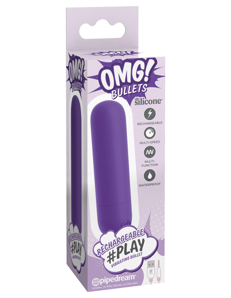 Rechargeable Silicone Bullet Vibrator for Intense Pleasure Anywhere, Anytime!
