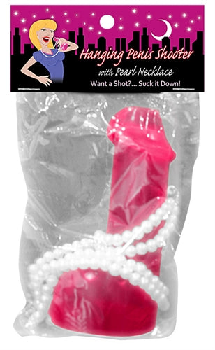 Pecker Shooter with Pearl Necklace for Playful Party Fun!