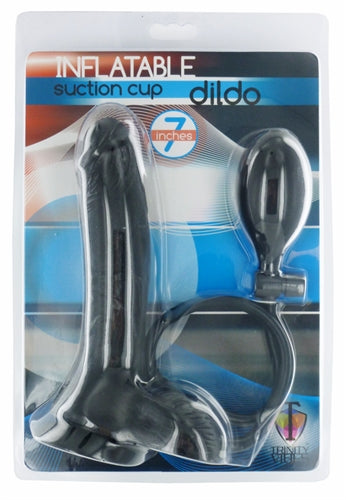 Get Pumped with our Suction Cup Inflatable Dildo - The Ultimate Pleasure Experience!