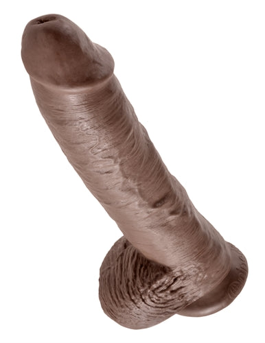 Experience Royalty with the Realistic King Dong Dildo - Suction Cup Base and Waterproof Design Included!