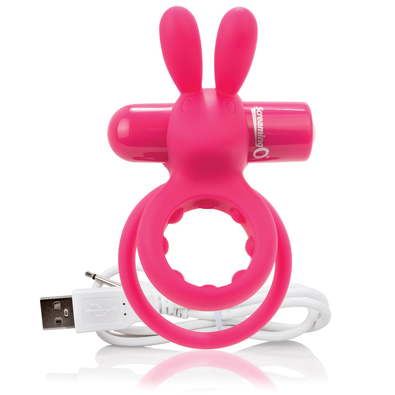 Transform Your Partner into a Vibrating Rabbit with Charged Ohare Double Cock Ring