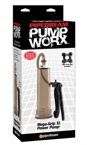 Mega-Grip XL Power Pump: Boost Confidence with Thick & Lasting Erections, No Side Effects!
