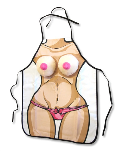 Spice up Your Cooking Game with a Hilarious Boobie Apron - Perfect for Adding Playful Fun and Confidence to Your Kitchen!