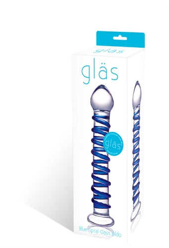 Eco-Friendly Glass Dildo with G-Spot Stimulation and Temperature Play