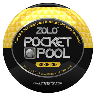 Upgrade Your Solo Game with Zolo Pocket Pool's Susie Cue - The Ultimate Pleasure Companion!