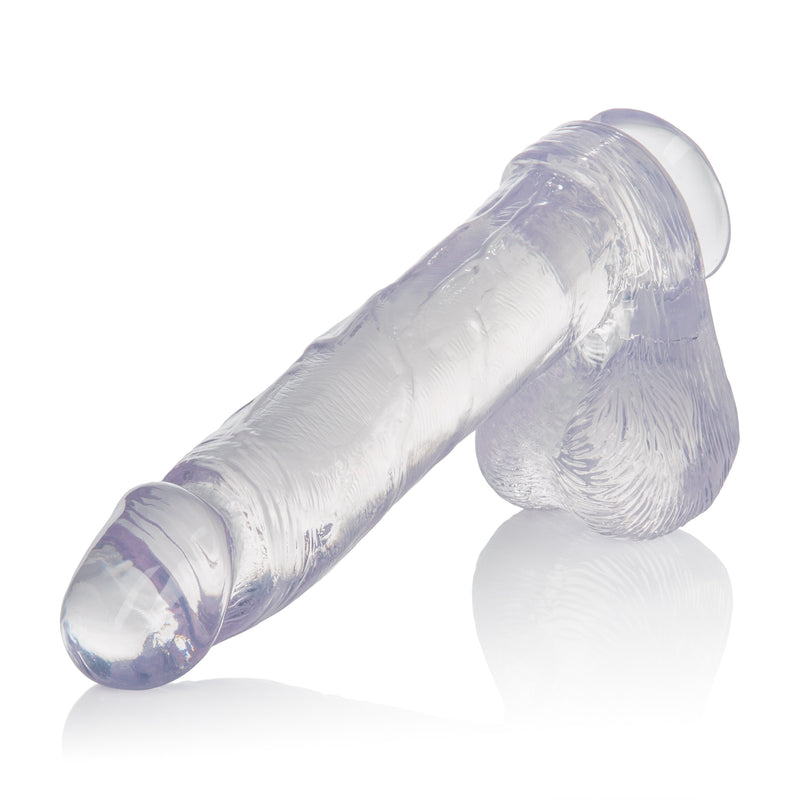 Get Hands-Free Pleasure with the Jelly Royale Suction Cup Dong - 7.25 Inches of Realistic Fun!
