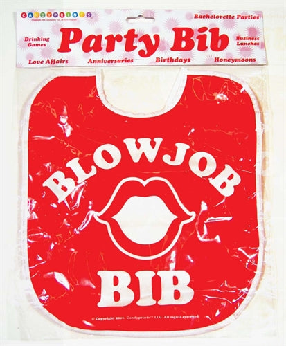 Party-Ready Bibs for Mess-Free Fun: Blow Job Edition