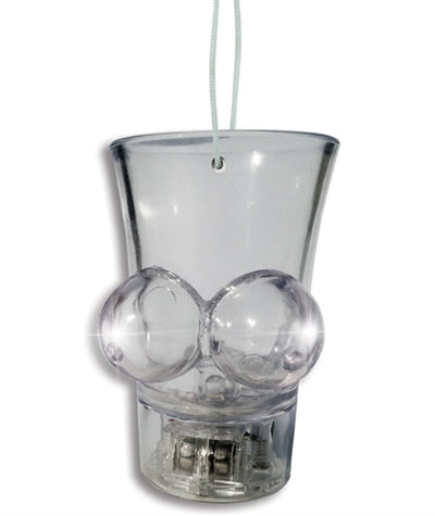 Spice up your party with the playful Boobie Light Up Shot Glass!