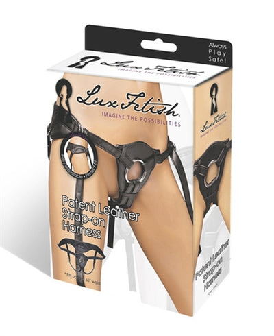 Supple Leather Strap-On Harness for Customizable Comfort and Control