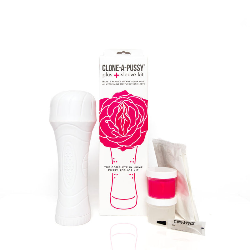 Customize Your Pleasure with Our Masturbation Sleeve Kit! Create Your Own Pocket Pussy in Platinum-Cure Silicone for Maximum Solo Satisfaction.