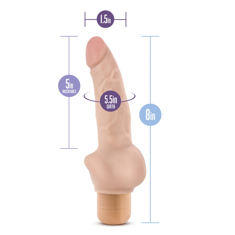 Beginner-Friendly Waterproof Realistic Vibrator for Solo or Partner Play