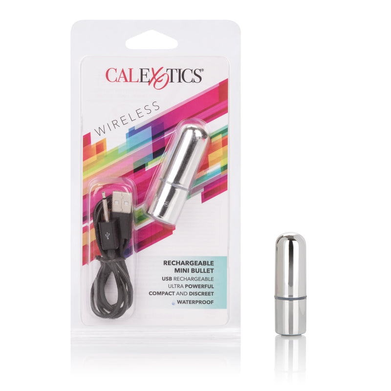 Rechargeable Waterproof Mini Bullet - Customizable Pleasure Anywhere, Anytime!