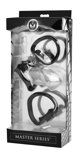 Rikers Cage Chastity Device - Securely Lock Up Your Partner for Ultimate Control and Pleasure