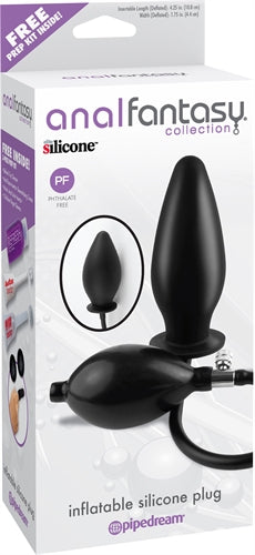 Extreme Inflatable Silicone Plug for Mind-Blowing Anal Play and Explosive Climaxes - Phthalate-Free