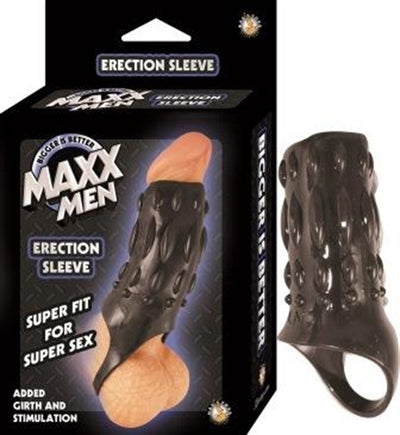 Maxx Men's Erection Sleeve: Add Girth and Stimulation for Next-Level Sex!