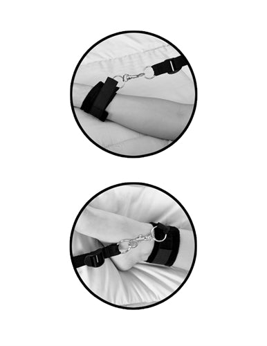 Bedroom Play Gear: Transform Your Bed with Wraparound Mattress Restraints