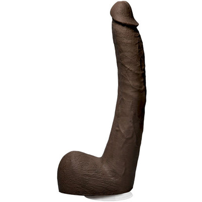 Isiah Maxwell's Realistic 10-Inch Dildo with Suction Cup - Take Your Bedroom Fun to the Next Level!