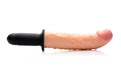 Get Satisfied with the Curved Dictator: 13 Mode Vibrating Dildo Thruster