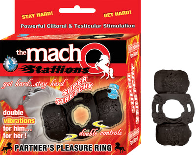 Dual Vibrating Cockring with Clit Stimulator for Ultimate Pleasure
