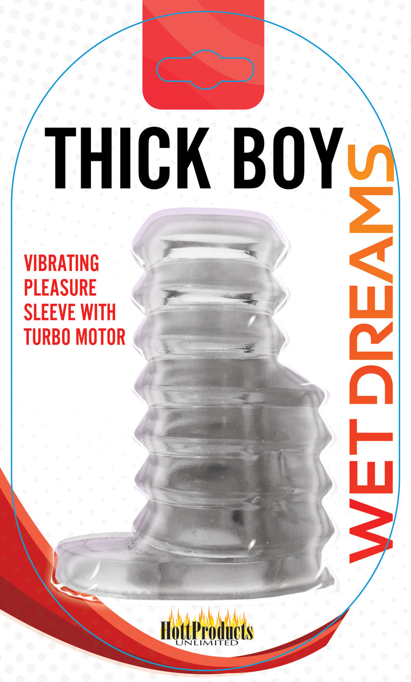 Turbo Ribbed Waterproof Vibrating Sleeve with Scrotum Ring for Ultimate Pleasure!