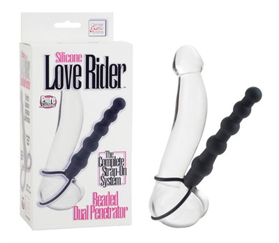 Enhance Your Pleasure with the Love Rider Silicone Dual Penetrator