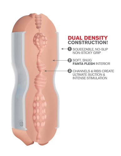 Dual-Density Squeezable Stroker - The Ultimate Solo Companion for Unmatched Pleasure!