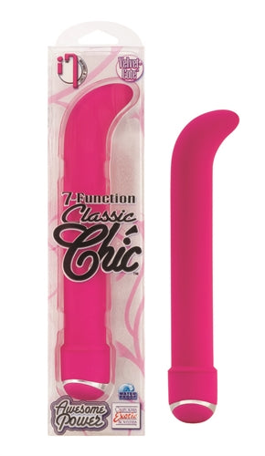 Experience Ultimate Pleasure with Our 7-Function Classic Chic G Vibe - Waterproof and Phthalate-Free!