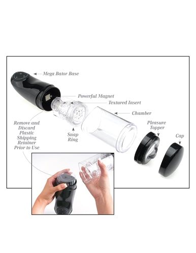 Mega-Bator Mouth: Ultimate Hands-Free Stroker for Mind-Blowing Pleasure and Customizable Options.