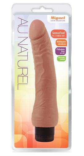 Miguel Realistic Vibrating Pleasure Toy with Sensa Feel Technology