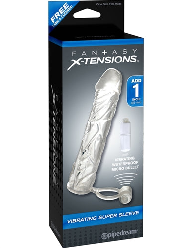 Enhance Your Bedroom Confidence with the Vibrating Super Sleeve Extension
