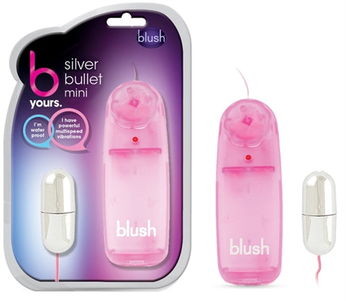 Experience Explosive Orgasms with the Waterproof Silver Mini Bullet Vibrator