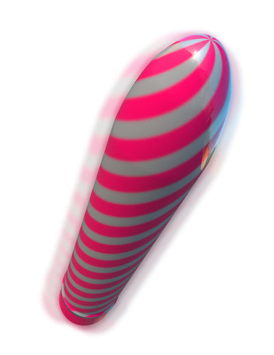 Sweet Swirl 8-Inch Vibrator - Your Fun, Spiral Pleasure Friend!