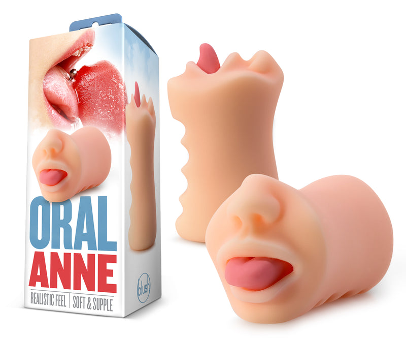 X5 Men Masturbation Aid - Oral Anne: Experience Ecstasy Every Time with Realistic Feel and Easy Maintenance.