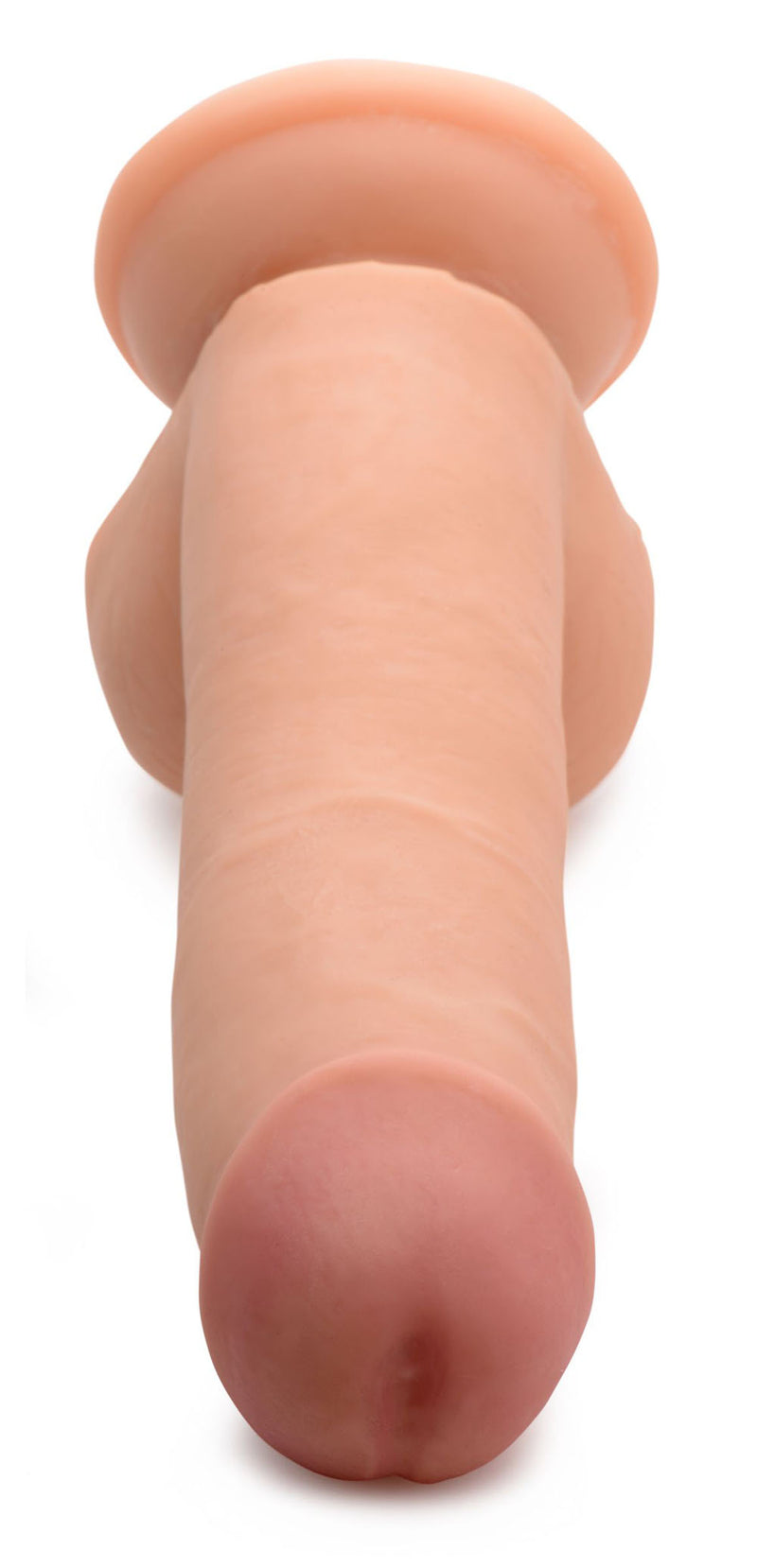 Realistic 7-Inch Suction Cup Dildo for Hands-Free Pleasure and Strap-On Play - Made in USA with Phthalate-Free Ameriskin