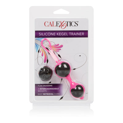 Strengthen Pelvic Muscles with Heart-shaped Silicone Kegel Balls - Interchangeable Weight for Customized Workout and Easy Retrieval Cord
