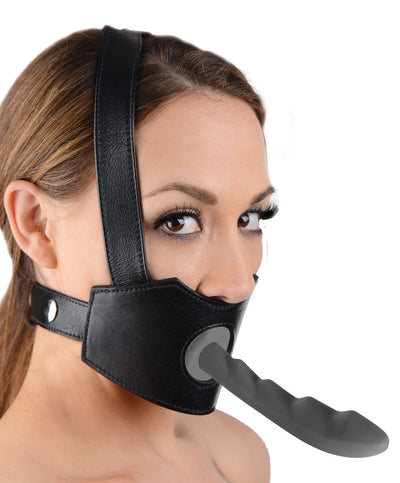 Master Series Dildo Face Harness: The Ultimate Strap-On for Playful Souls!