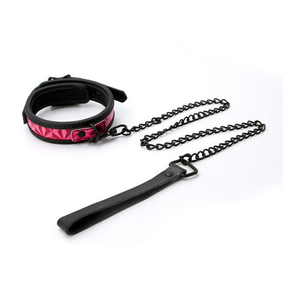 Unleash Your Inner Dominant with Sinful's Adjustable Collar and Leash Set