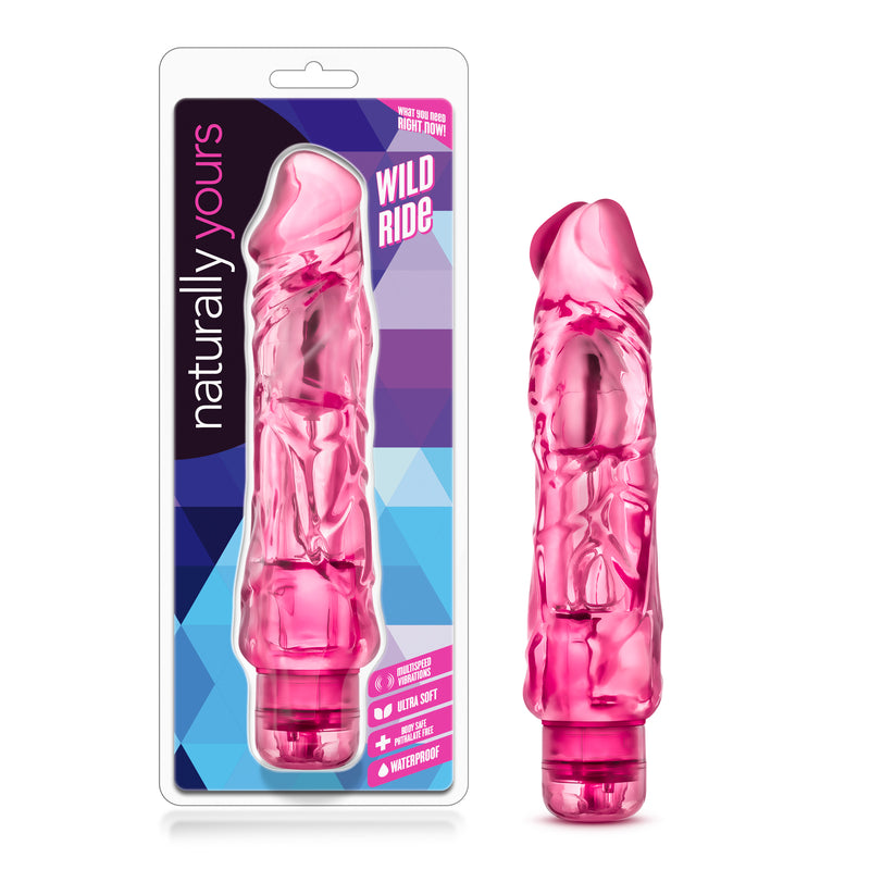 Wild Ride Vibrator: Soft, Waterproof, Multi-Speed Fun for Bath or Shower!