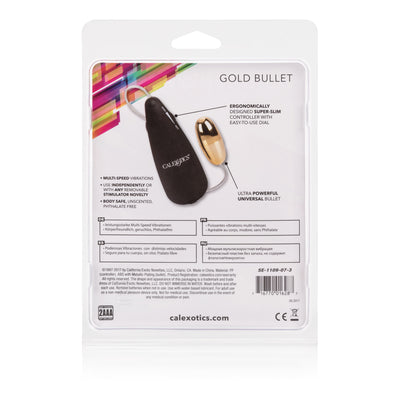 Super Intense Vibrating Golden Bullet - The Ultimate Clit Stimulator for Mind-Blowing Orgasms!