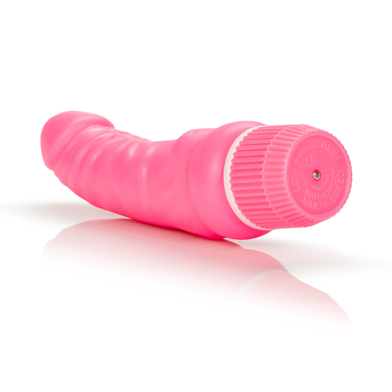 Plushy Soft, Realistic, Multi-Speed, Waterproof Vibrator with G-Spot Stimulator - The Studs Vibe!