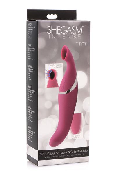 Double-Ended Silicone Vibe: Elevate Your Orgasms with Suction and G-Spot Stimulation