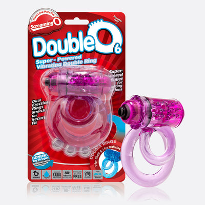 DoubleO 6: The Ultimate Vibrating Erection Ring for Couples' Pleasure