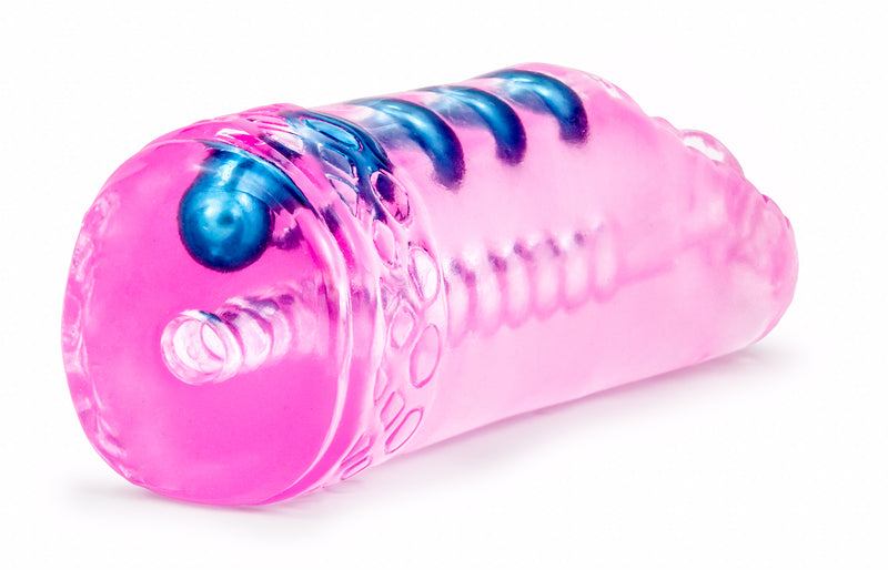 Pearl Pleasure Masturbation Sleeve: Experience Out-of-this-World Orgasms with 4 Teasing Pearls. Phthalate-Free and Partner-Approved.